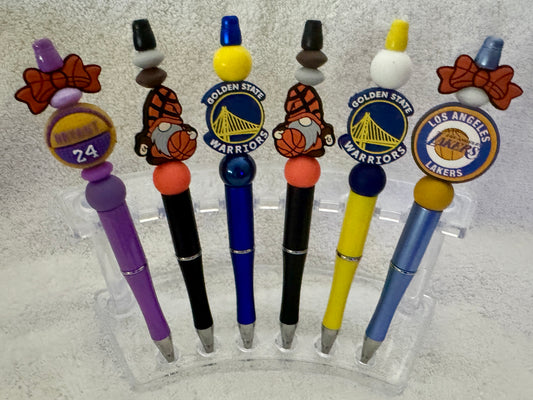 Handmade Basketball Charm Pens