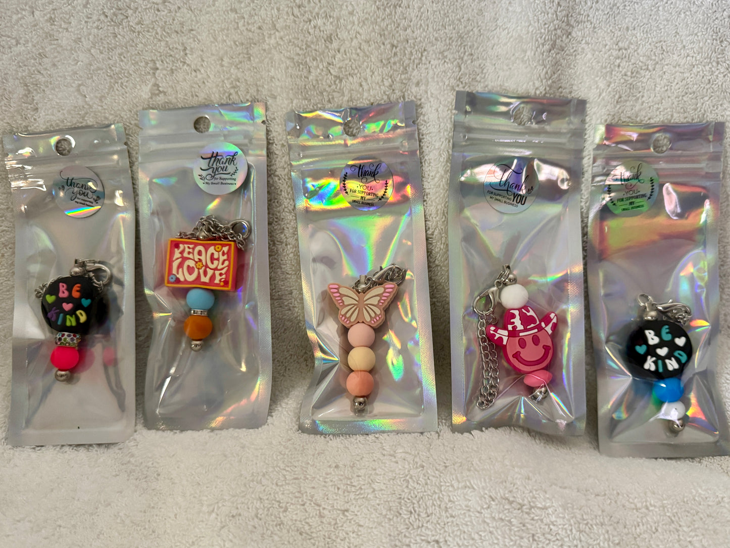 Handmade Tumbler Handle Charms