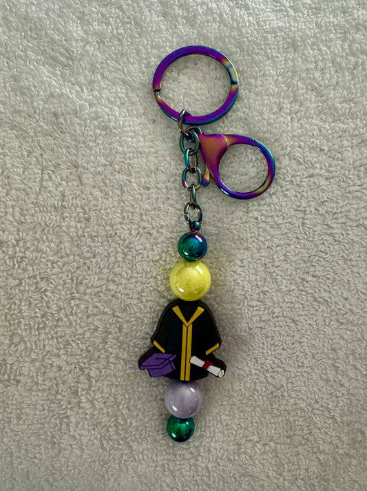 Handmade Graduation Keychain